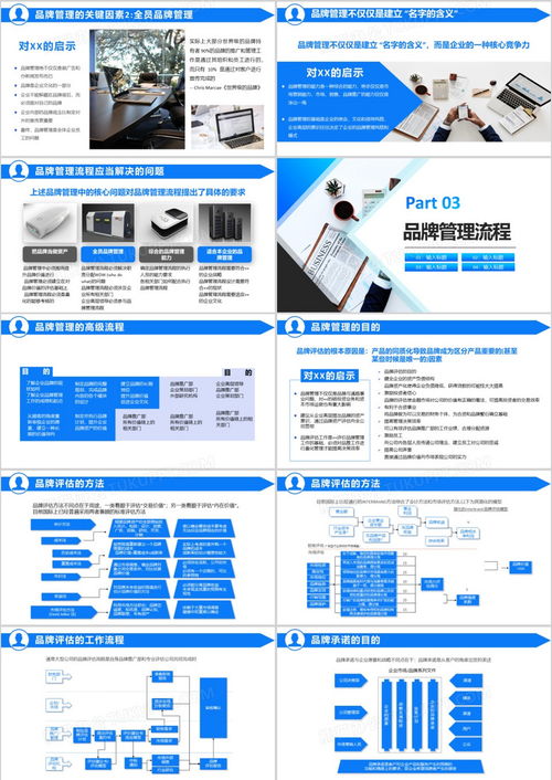 駕馭品牌力量 商務藍色版企業品牌管理培訓指南